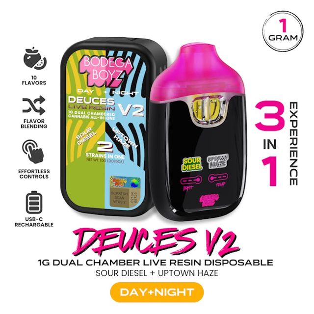 Deuces V2 Sour Diesel x Uptown Haze Bodega Boyz