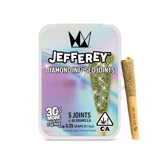 Frozen Cherries Jefferey Infused 5 Pack West Coast Cure