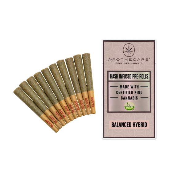 Certified Organic Mac Truffle Infused Pre-Roll 10 Pack Apothecare