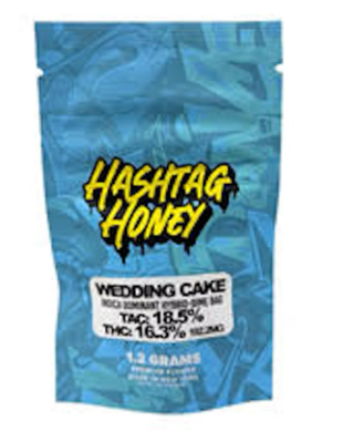 Wedding Cake Hashtag Honey