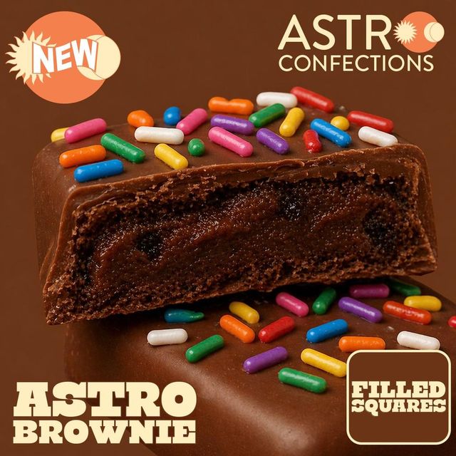 Brownie Batter Astro Confections
