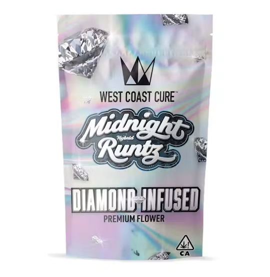 Midnight Runtz Diamond Infused Premium West Coast Cure