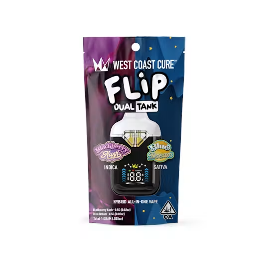 Blackberry Kush x Blue Dream CUREbar Flip West Coast Cure