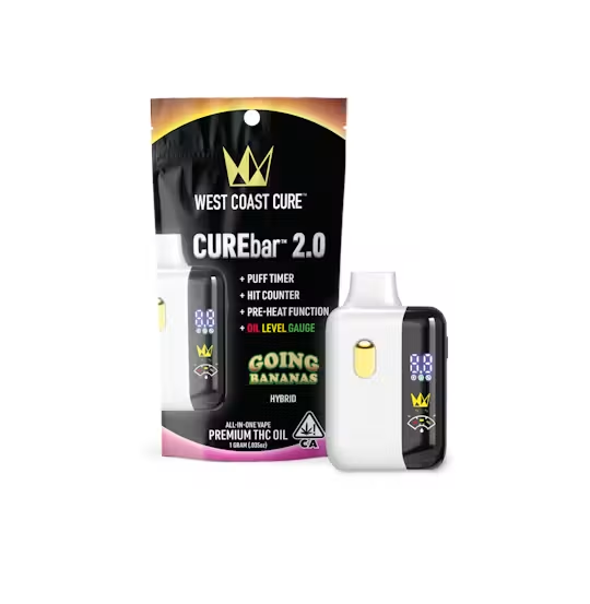 Going Bananas CUREbar 2.0 West Coast Cure
