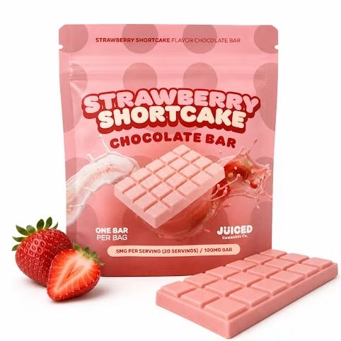 Strawberry Shortcake Chocolate Bar Juiced