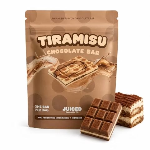 Juiced Tiramisu Chocolate Bar Juiced