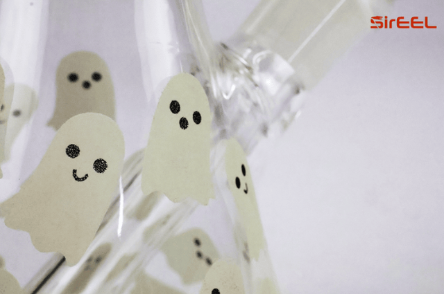 Glow-in-the-Dark Ghost Beaker Luv Budz