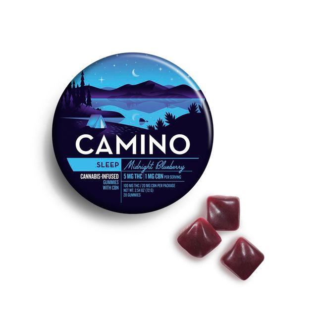 Kiva Midnight Blueberry CBN Camino