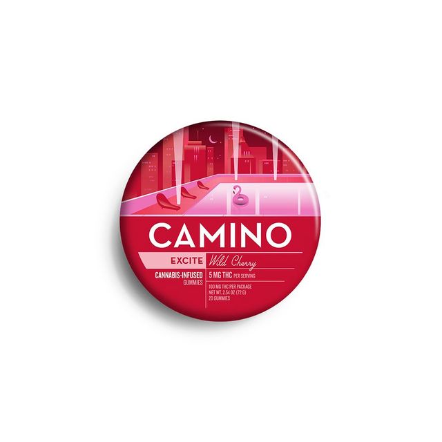 Kiva Wild Cherry CBC CBG Camino Kiva Wild Cherry CBC CBG Camino