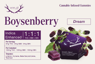 Boysenberry Gummies Wyld