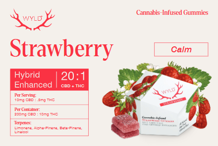 Strawberry Gummies Wyld