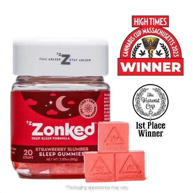 Strawberry Slumber Distillate Squares Zzzonked