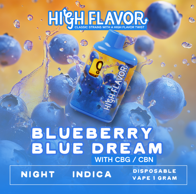 Blueberry Blue Dream ETOH High Flavor