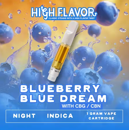 Blueberry Blue Dream ETOH High Flavor
