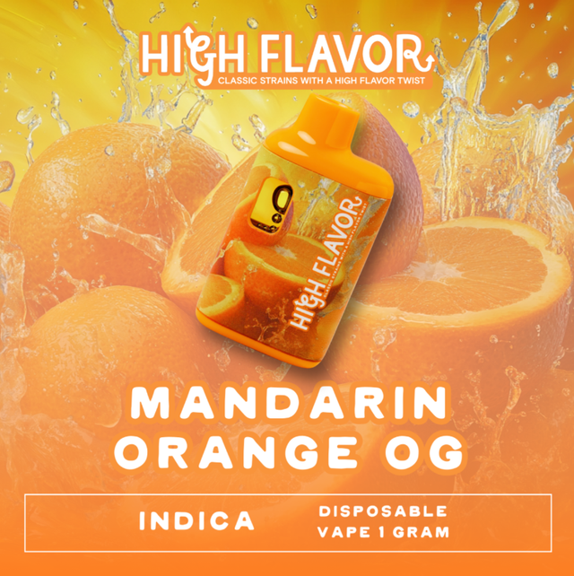 Mandarin Orange OG ETOH High Flavor