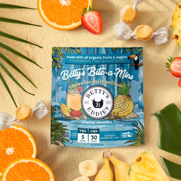 Bite-A-Mins Tropical Smoothie Fruit