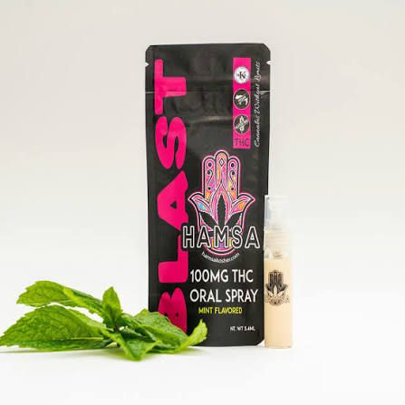 Peppermint Oral Spray Hamsa