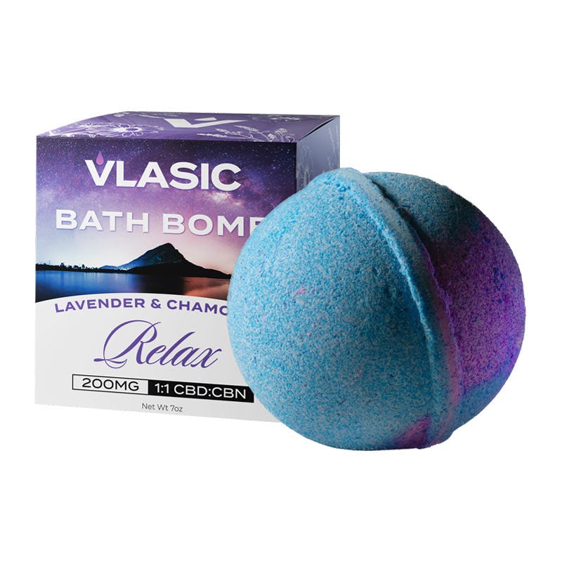 Vlasic| Relax Bath Bomb w/ Lavender and Chamomile