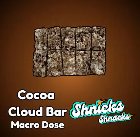 Cocoa Cloud Cereal Bar Shnicks Shnacks