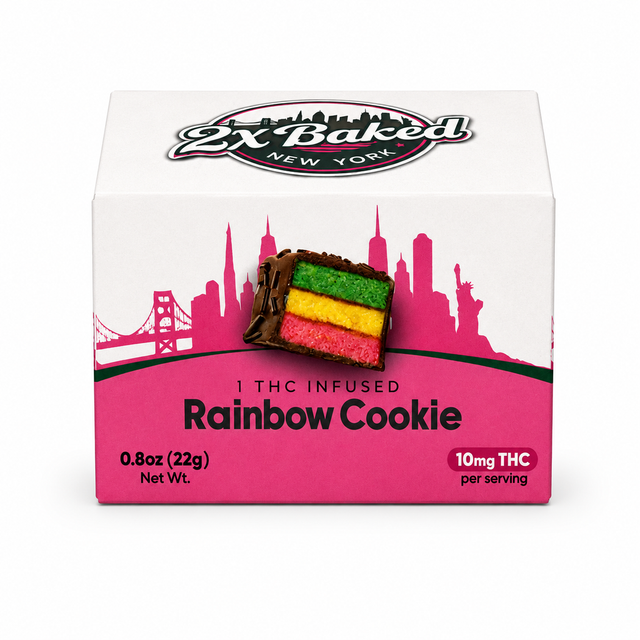 Rainbow Cookie 2X Baked