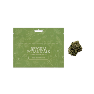 White CBG Hemp Flower Reform Botanicals