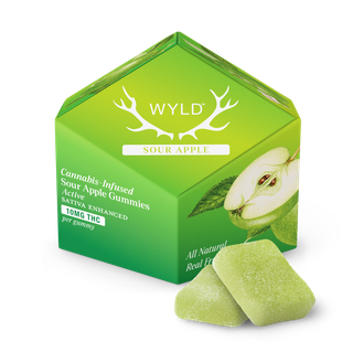 Sour Apple Gummies Wyld