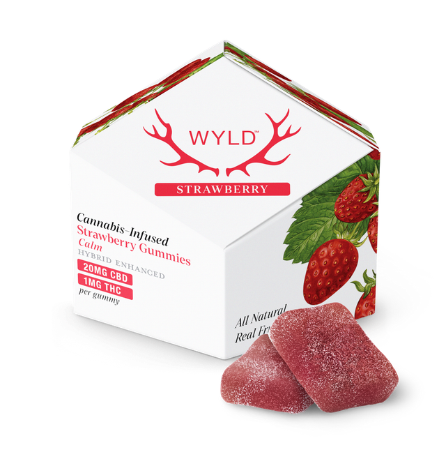 Strawberry Gummies Wyld