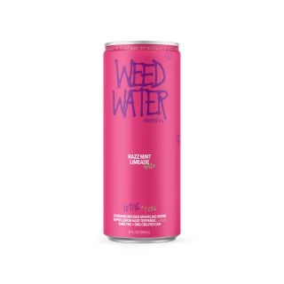 Sparkling Razz Mint Limeade (Sativa) Weed Water