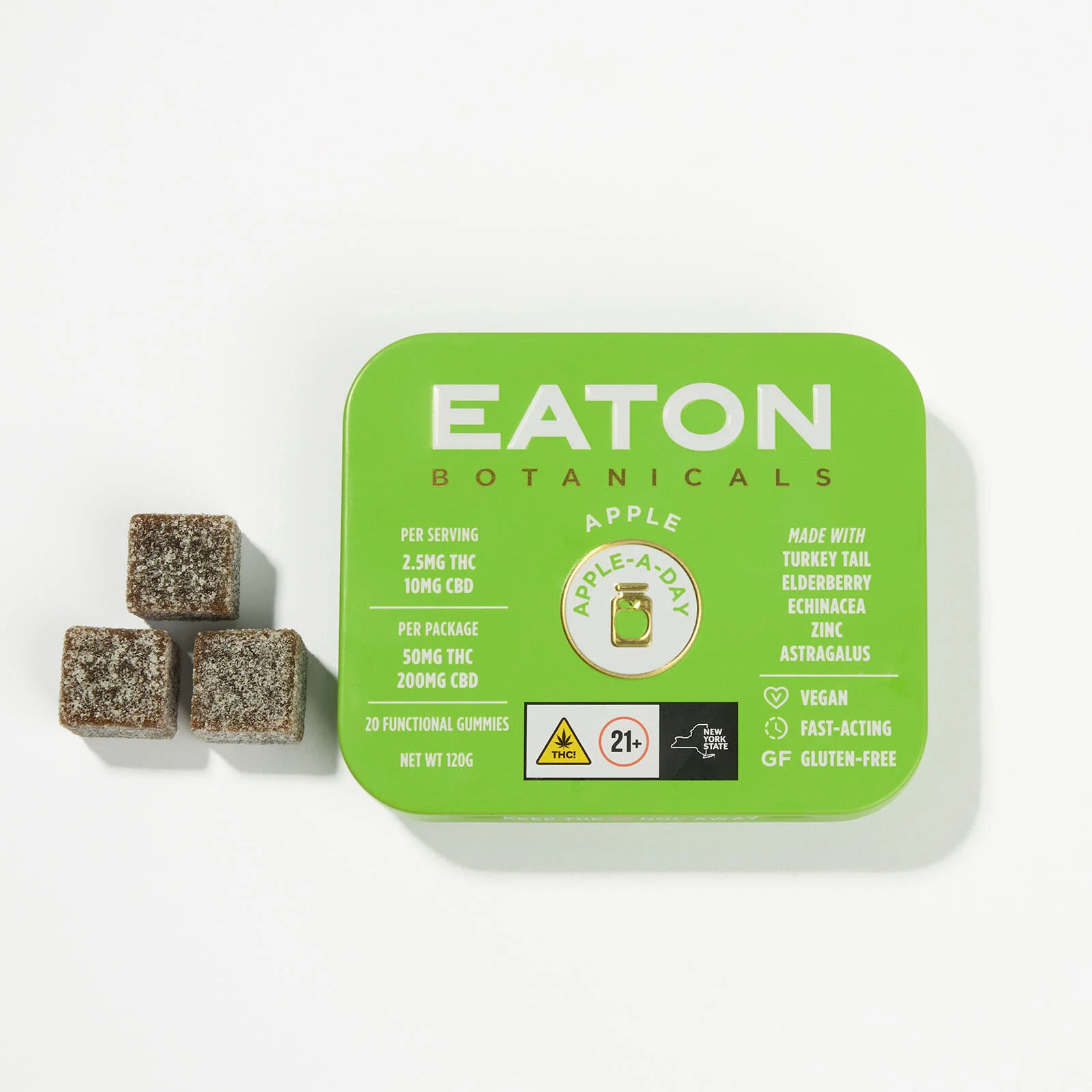 Apple-A-Day — Low-Dose THC + CBD Functional | Apple Eaton Botanicals