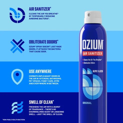 Air Sanitizer .8oz Ozium Air Sanitizer .8oz Ozium