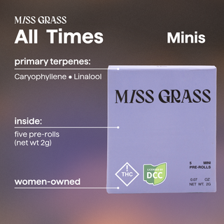 All Times 0.4G | 5 Pack Miss Grass All Times 0.4G | 5 Pack Miss Grass