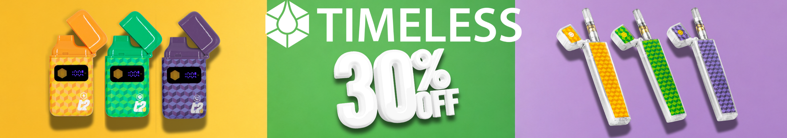 Cannabis Promo, Cannabis Sales, Cannabis Discounts, Cannabis on Sale, 30% Off Timeless