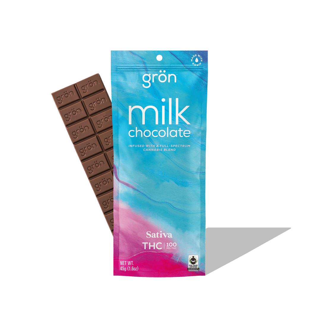 Milk Chocolate | Big Sativa Bar  Gron
