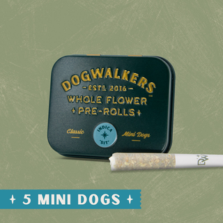 Animal Face 5pk Prerolls Dogwalkers