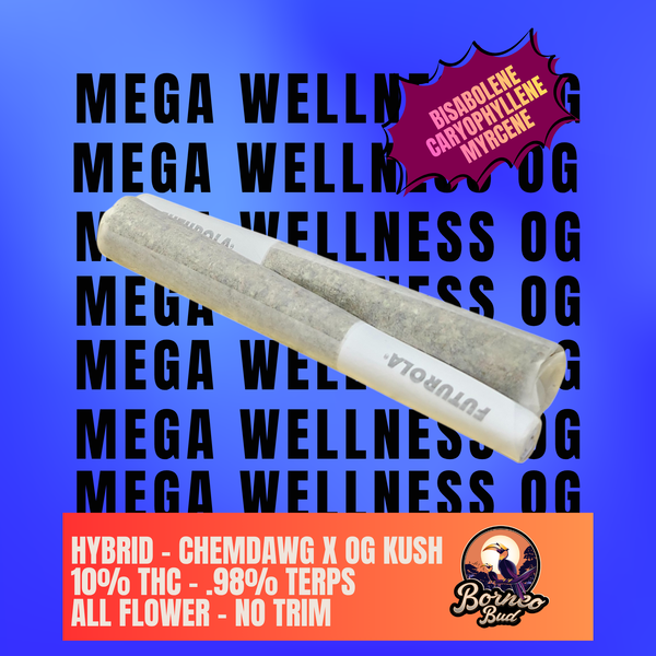 Mega Wellness OG Borneo Buds Mega Wellness OG Borneo Buds