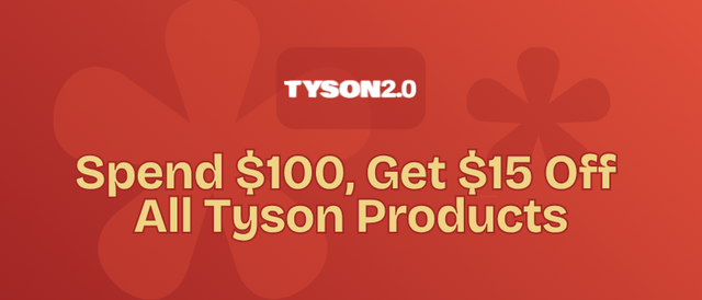 Cannabis Promo, Cannabis Sales, Cannabis Discounts, Cannabis on Sale, Spend $100 get $15 Off All Tyson