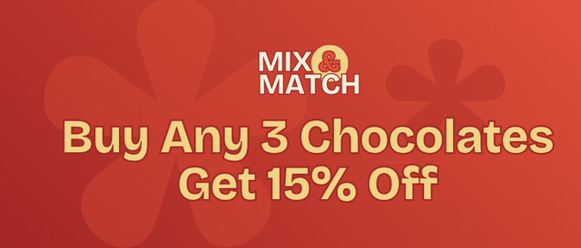 Cannabis Promo, Cannabis Sales, Cannabis Discounts, Cannabis on Sale, Buy Any Three Chocolates Get 15% Off