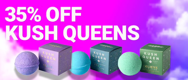 Cannabis Promo, Cannabis Sales, Cannabis Discounts, Cannabis on Sale, Kush Queen 35%