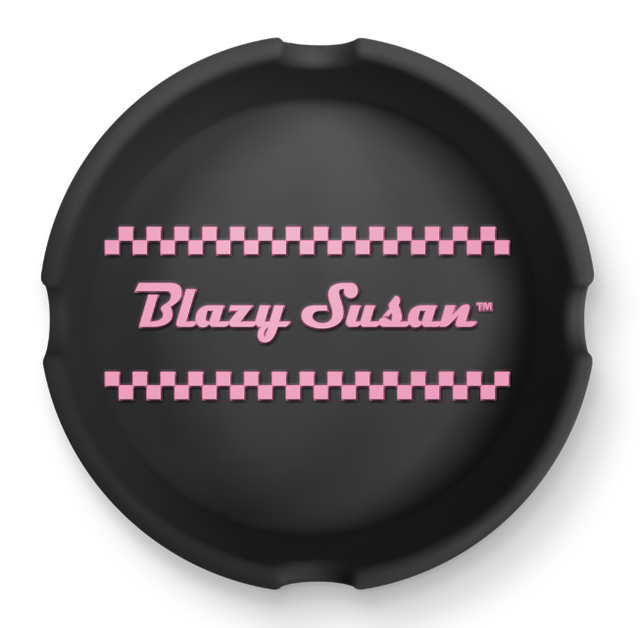 Silicone Ashtray (Black) Blazy Susan 