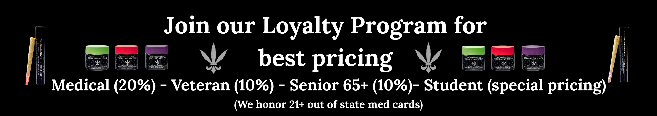 Cannabis Promo, Cannabis Sales, Cannabis Offers, Cannabis on Sale, Segment Discounts Somerville