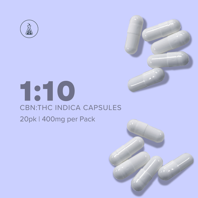 1:10 THC:CBN Indica Sanctuary Cannabis