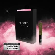 5 Pack Remix Infused Pre Roll Strawberry Shortcake [.5g] RYTHM