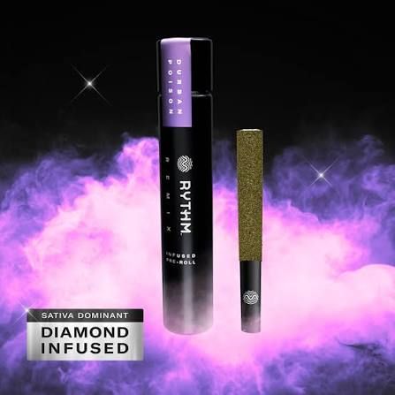 Remix Infused Pre Roll Durban Poison [1g] RYTHM