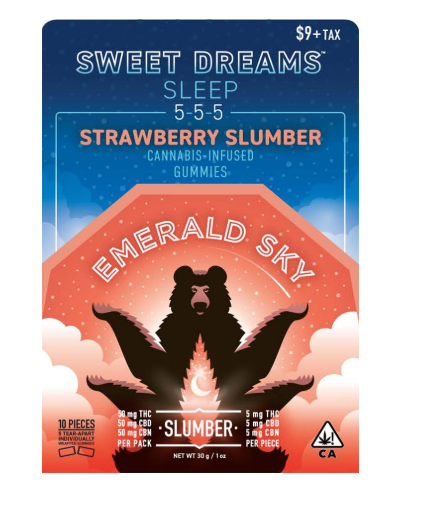 Strawberry Slumber 5:5:5 Emerald Sky