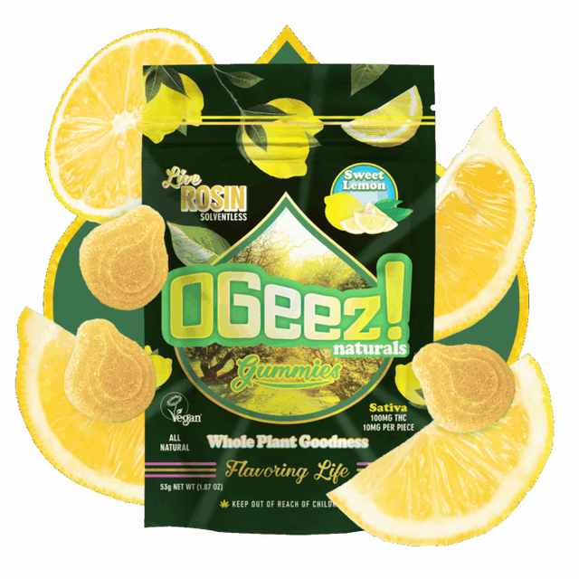 Vegan Sweet Lemon Live Rosin Ogeez
