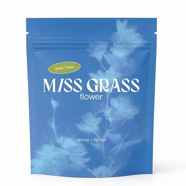Quiet Times - Afghani Kush Miss Grass
