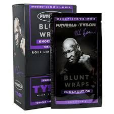 TYSON KNOCKOUT OG TERPENE / INFUSED BLUNT WRAPS Futurola