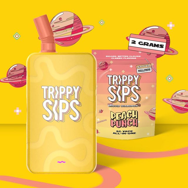 Peach Punch Liquid Diamonds Trippy Sips Peach Punch Liquid Diamonds Trippy Sips