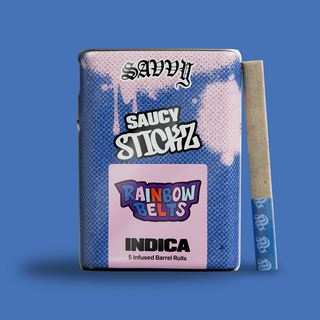Saucy Stickz Rainbow Beltz Savvy