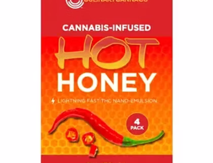 The Daily Buzz HOT HONEY 4PK Culinary Canna Company